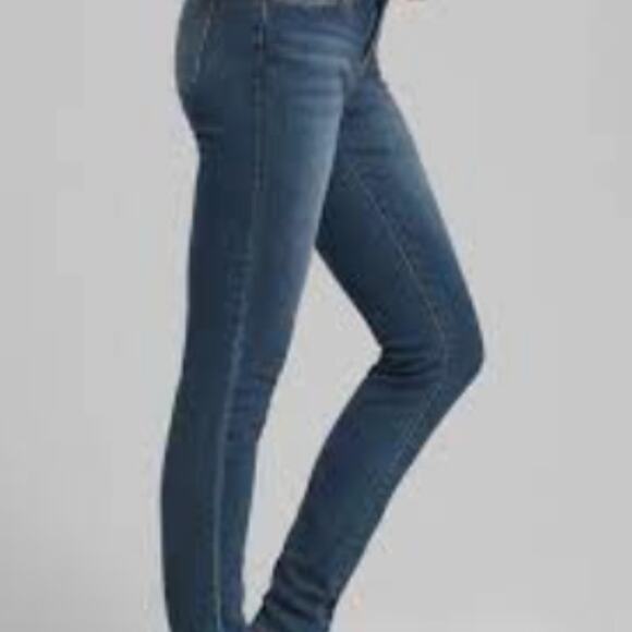 PRANA Organic Cotton Blend Skinny Mid Rise Jeans Size 30/10 - Picture 1 of 7